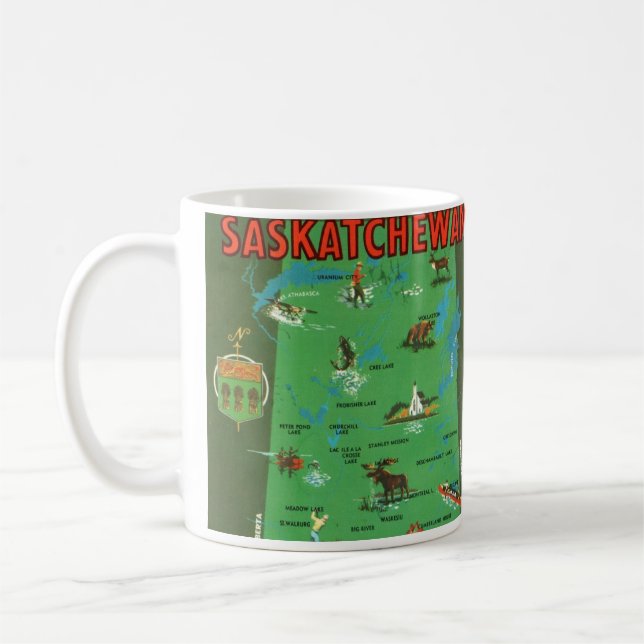 Saskatchewan Kanada Mugg (Vänster)