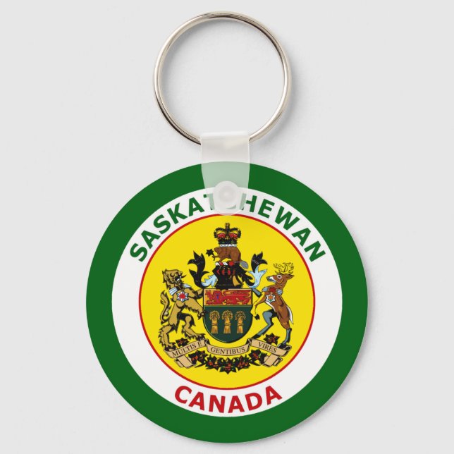SASKATCHEWAN, KANADA NYCKELRING (Framsida)
