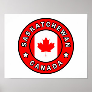 Saskatchewan Kanada Poster