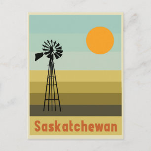 Saskatchewan Kanada Vykort
