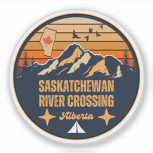 Saskatchewan River Crossing, Alberta Klistermärken