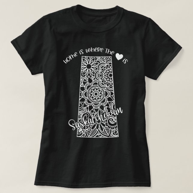 Saskatchewan T Shirt (Design framsida)