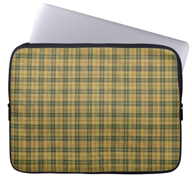 Saskatchewan tartan laptop fodral (Framsidan)