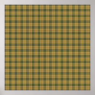 Saskatchewan tartan poster