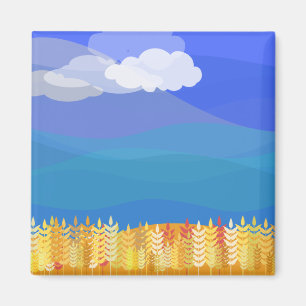 Saskatchewan vetekonst magnet