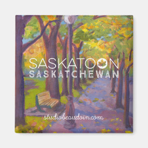 Saskatoon höstGå-Kyl magnet