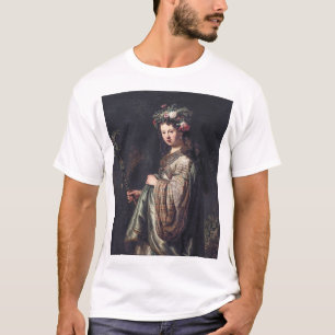 Saskia van Uylenburgh as Flora, Rembrandt, 1634 T Shirt
