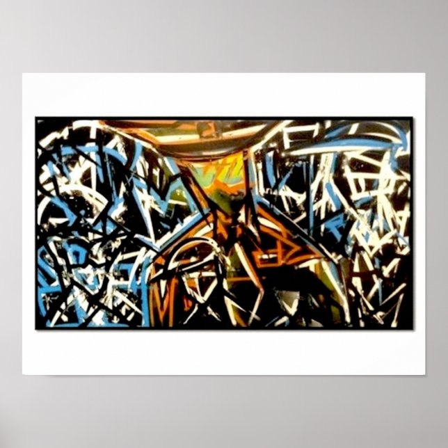 SÅSOM VISAS I YOUTUBE VIDEO GRAFFITI ARTIST METRO  POSTER (Framsidan)