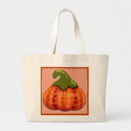 "Säsong Autumn Pumpkin Jumbo Tygkasse
