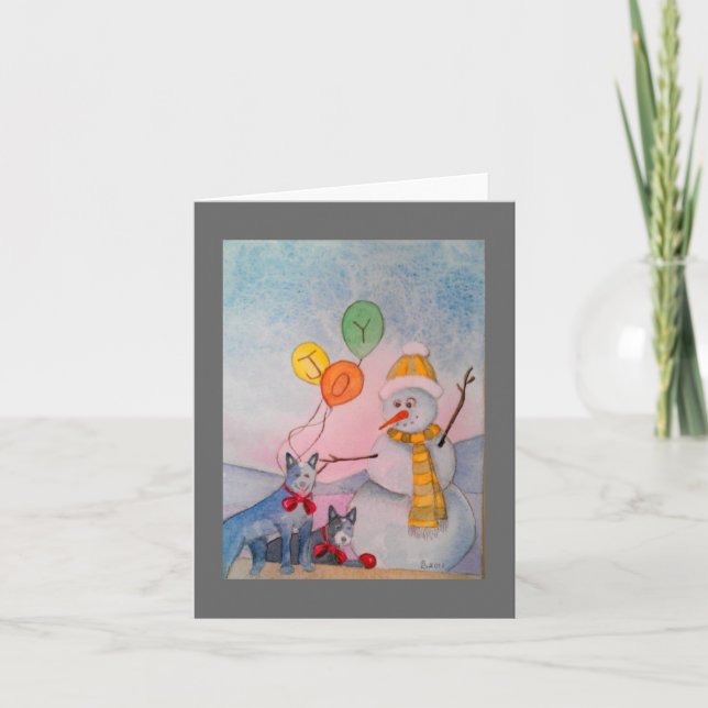 Säsong av glädje helgkort (Framsida)