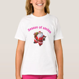 Säsong av leenden.” – Söt jul-T-shirt för bebisar T Shirt