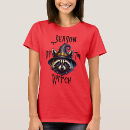 Säsong av Witch, Lena Witch Raccoon T Shirt