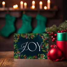 Säsong för Joy Photo Card