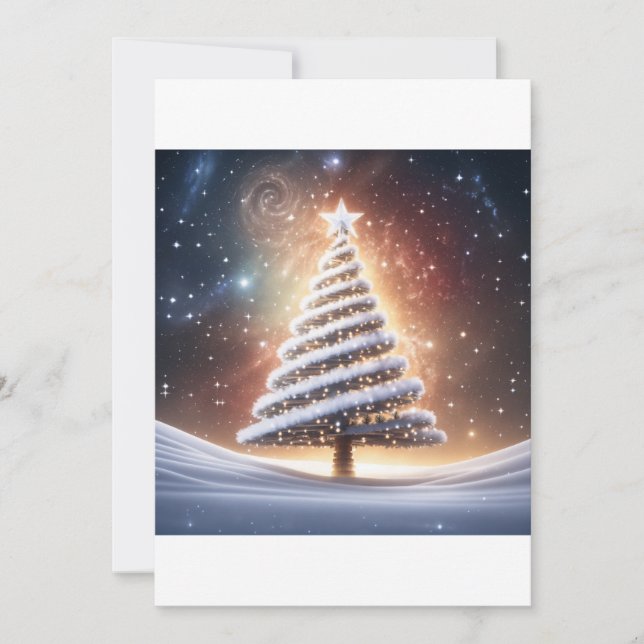 Säsong Hälsning Julkort (Framsida)