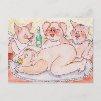 Säsong hälsningar helg vykort