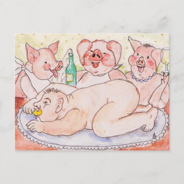 Säsong hälsningar helg vykort (Framsida)