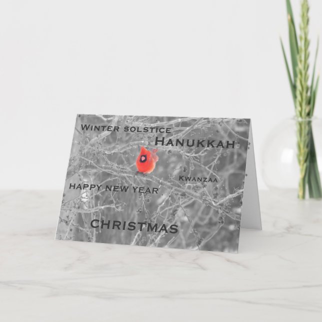 Säsong hälsningar, helgdagkort helgkort (Framsida)