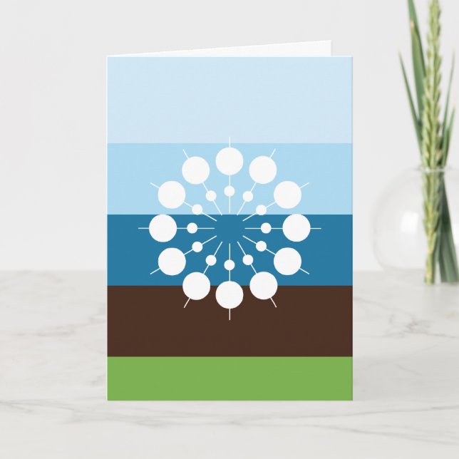 Säsong hälsningar helgkort (Framsida)