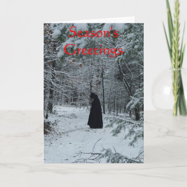 Säsong hälsningar helgkort (Framsida)