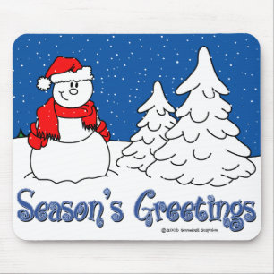 Säsong hälsningar Mousepad Musmatta