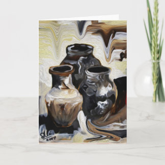 Säsong hälsningkort som samlar genomblöt färg helgkort