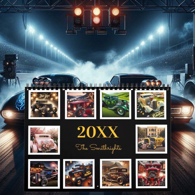 Säsong Hot rod i Helgdag 20XX Kalender (Skapare uppladdad)