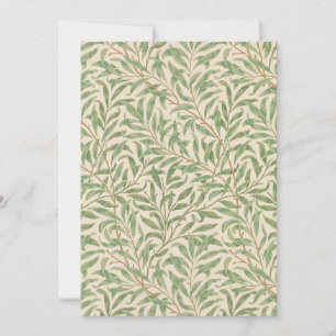 Säsong-kort, 4x7 , vacker löv design, julkort
