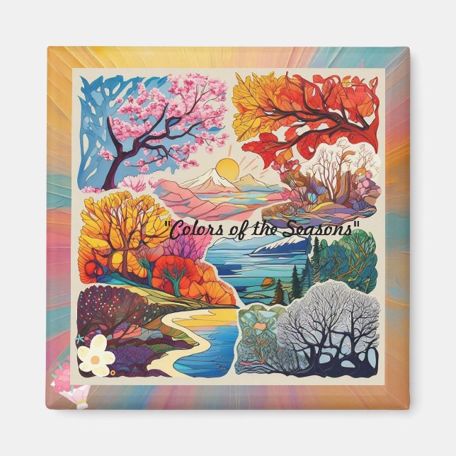 "Säsong Landscapes Alive" Magnet (Framsidan)