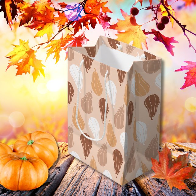 Säsong Pastelltoner höst (Seasonal Pastel tones Autumn Medium Gift Bag)