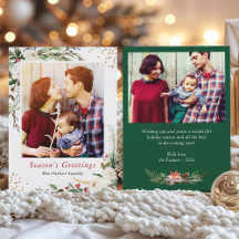 Säsong Rustic Berries Blommigt jul 2 Foto