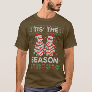 Säsongen Julgran omfattar Debbie Becky Julafton T Shirt