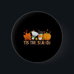 Säsongen Leopard Pumpkin Badminton Halloween Fal Knapp<br><div class="desc">Säsongen Leopard Pumpkin Badminton Halloween Fall Löv</div>