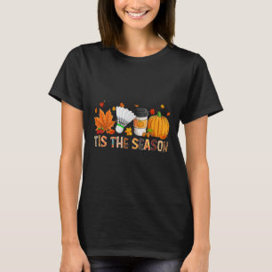 Säsongen Leopard Pumpkin Bydminton Halloween Fal T Shirt