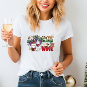 Säsongen till Vin jul T-Shirt