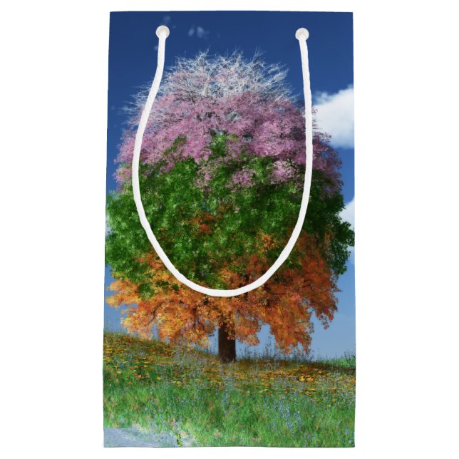 Säsongen Träd Gift Bag (Framsidan)