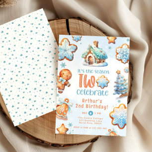 Säsongen TWO högtidlighåller Blue Boy 2-årsdagen Inbjudningar