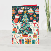 Säsongens Greetings4-kort