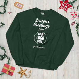 Säsongens Greetings Business Logotyp Slogan jul T Shirt