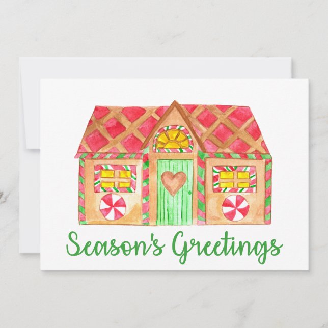 Säsongens Greetings Gingerworhouse Inbjudningar (Framsida)