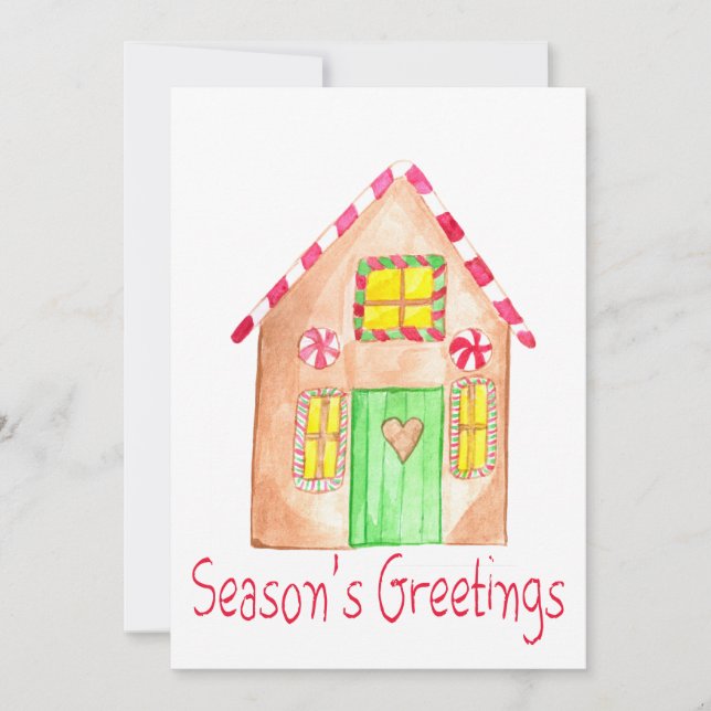 Säsongens Greetings Gingerworhouse Inbjudningar (Framsida)