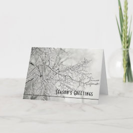 Säsongens Hälsning Helgkort