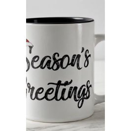 Säsongens Hälsning Två-Tonad Mugg