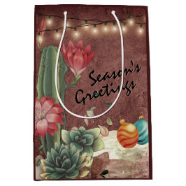 Säsongens hälsningar Cactus och Succulents jul