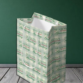 Säsongens hälsningar Gingham jul