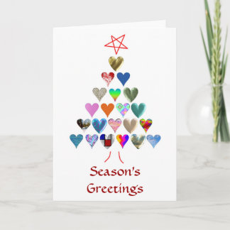 Säsongens hälsningar helgkort