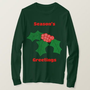 Säsongens hälsningar Holly Långärmad T-Shirt