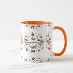 Säsongens hälsningar i Festive Mugg