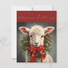 Säsongens hälsningar Jullampa, hälsningskort Inbjudningar