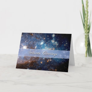 Säsongens hälsningar Starry Natt - Hubble Telescop Helgkort