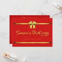 Säsongens hälsningsinbjudan - kort
